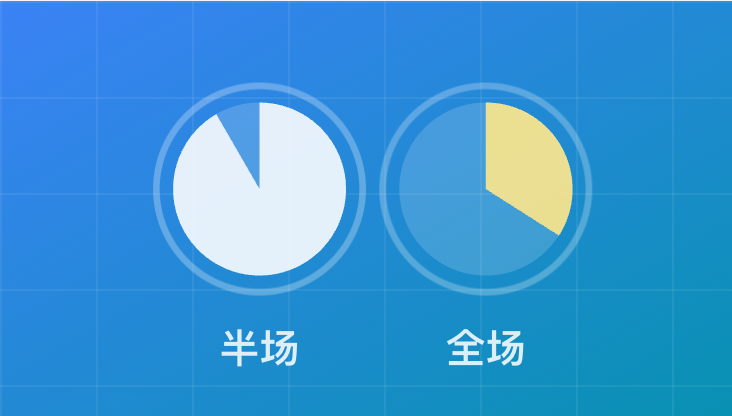 半全场统计插画示意